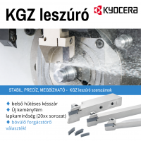 KYOCERA KGZ Leszúró szerszámok 