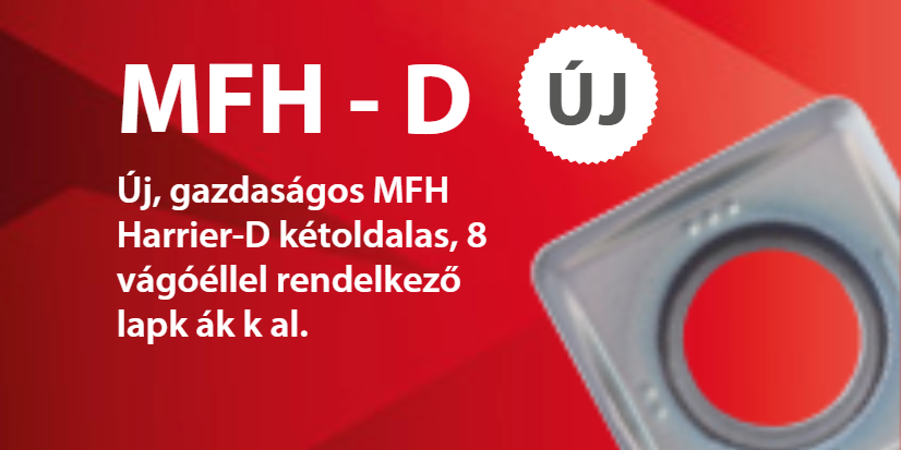 Új kétoldalas lapka